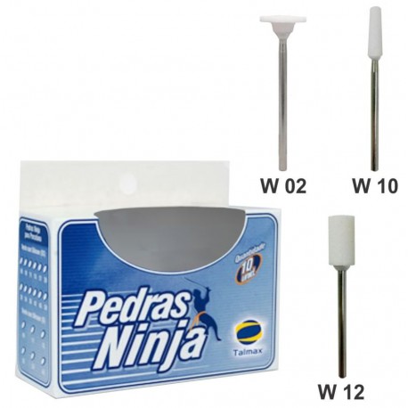 Pedras Ninja para Metal Branca Talmax