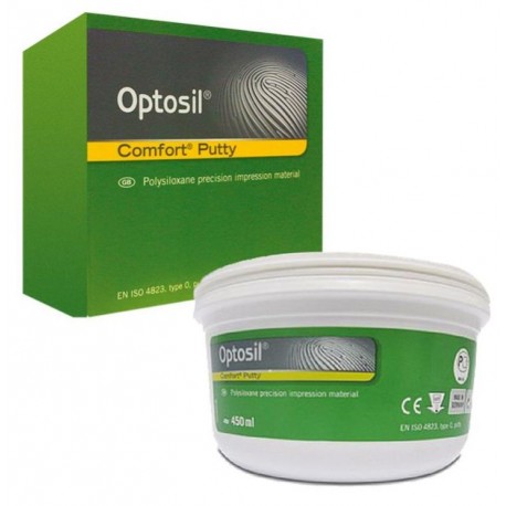 Silicone de Condensação Denso Optosil Comfort Putty Heraeus Kulzer