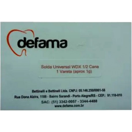 Solda Universal WDX 1g Defama