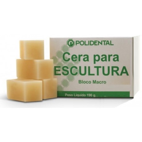 Cera Para Escultura Regressiva 190g Polidental