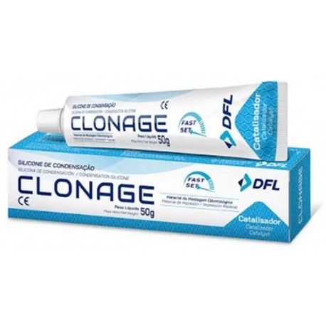 Silicone de Condensação Catalizador Clonage Nova DFL