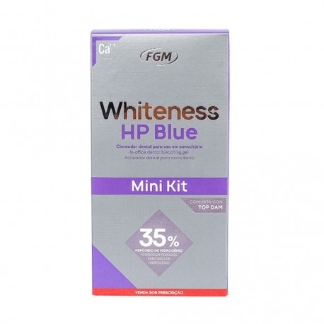 Clareador 35% Whiteness HP Blue com Top Dam  FGM