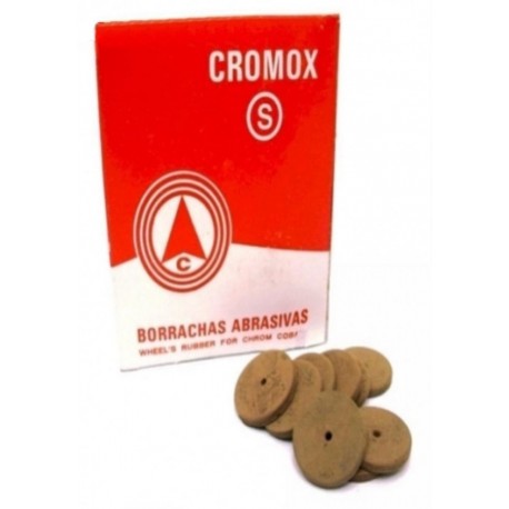 Roda de Borracha Cromo Cobalto Cromox