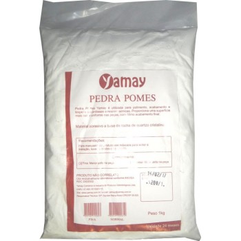 Pedra Pomes Fina 1Kg Yamay