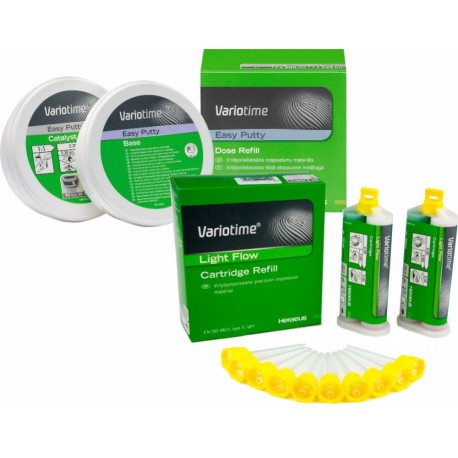 Silicone de Adição Kit Variotime Heraeus Kulzer